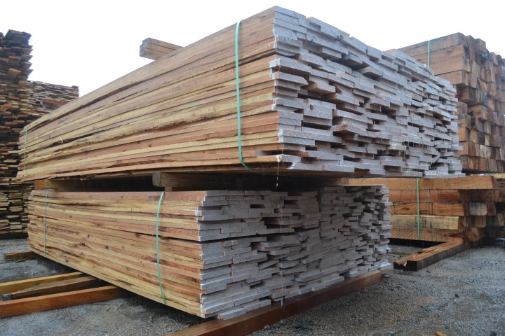 Stack of Lumber with Sealtite applied