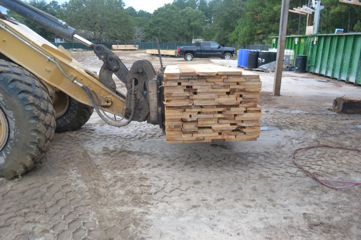 Lumber treated with Sealtite 30